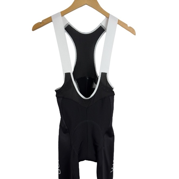 New Huub Core Thermal Cycling Bib Tights Leggings Black Mens Size Medium Padded - Picture 2 of 16